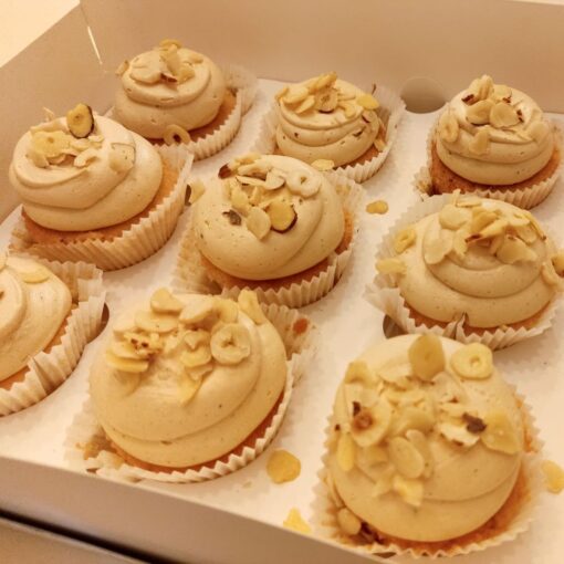 Haselnuss Cupcakes