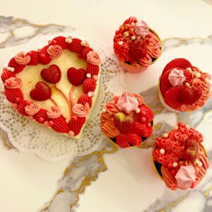 Heart Cakes